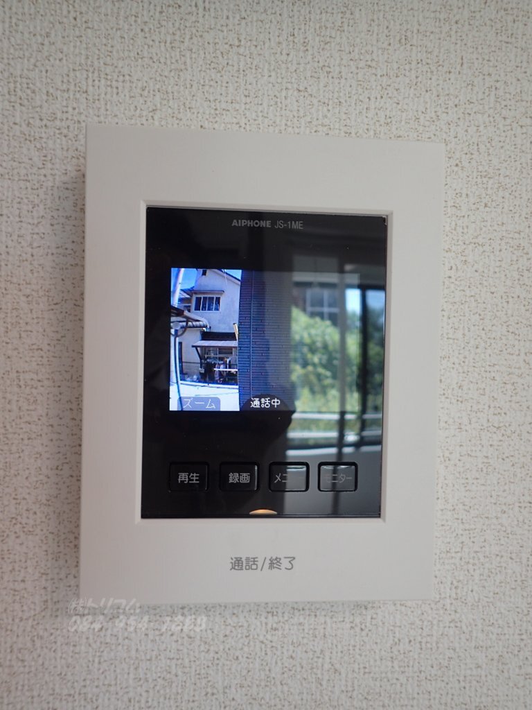 拡大写真：トゥール　ジボワールＢ 1階103のカメラ付インターホン