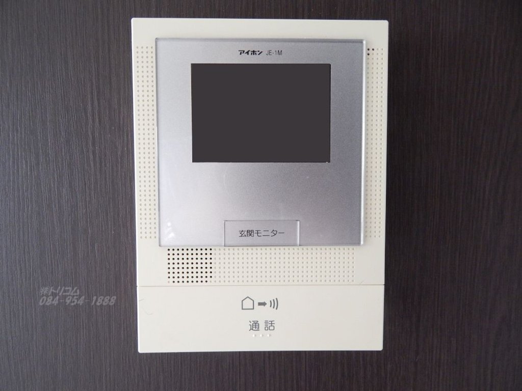 拡大写真：SAKURA（サクラ）A棟 1階102のカメラ付インターホン(イメージ)