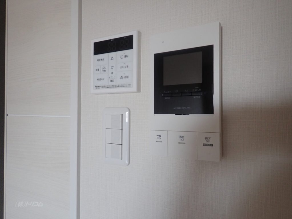 拡大写真：クレール東福山 2階202のカメラ付インターホン