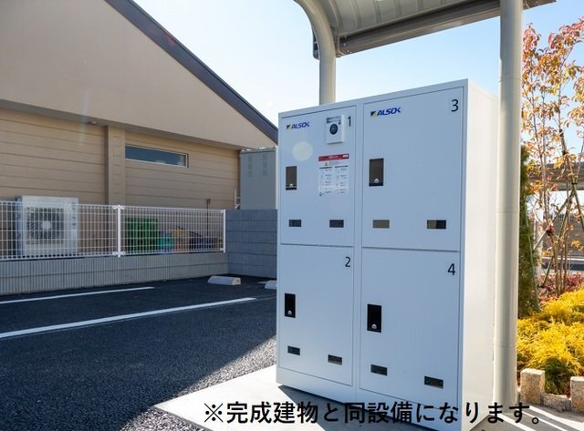 拡大写真:ルシエ 2階201の宅配ボックス完備(イメージ)