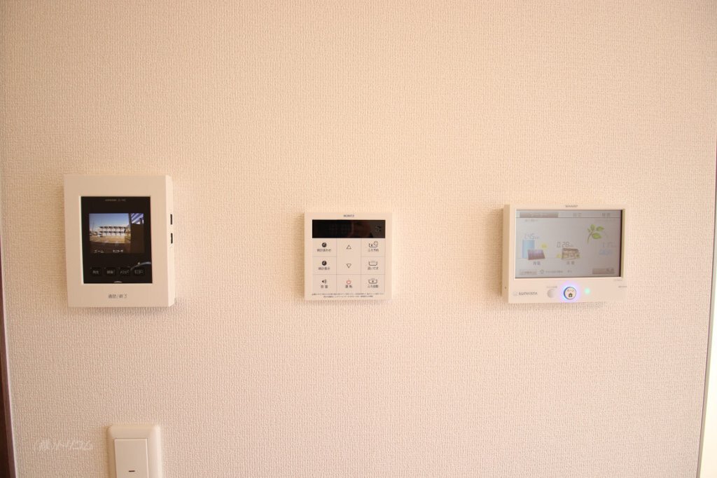 拡大写真:プランドール イサコ 2階205のカメラ付インターホン