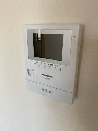 拡大写真:プレステージA 2階201のカメラ付インターホン