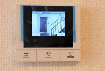 拡大写真：D-ROOM桜馬場 2階203のカメラ付インターホン(イメージ)