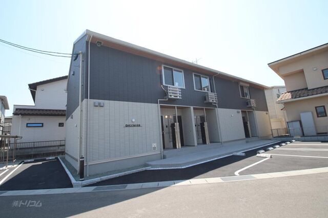拡大写真:D-ROOM川北 1階101の外観写真(昼)