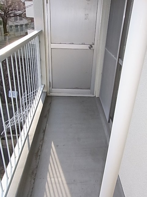 拡大写真：長崎市宿町 2階203のベランダ