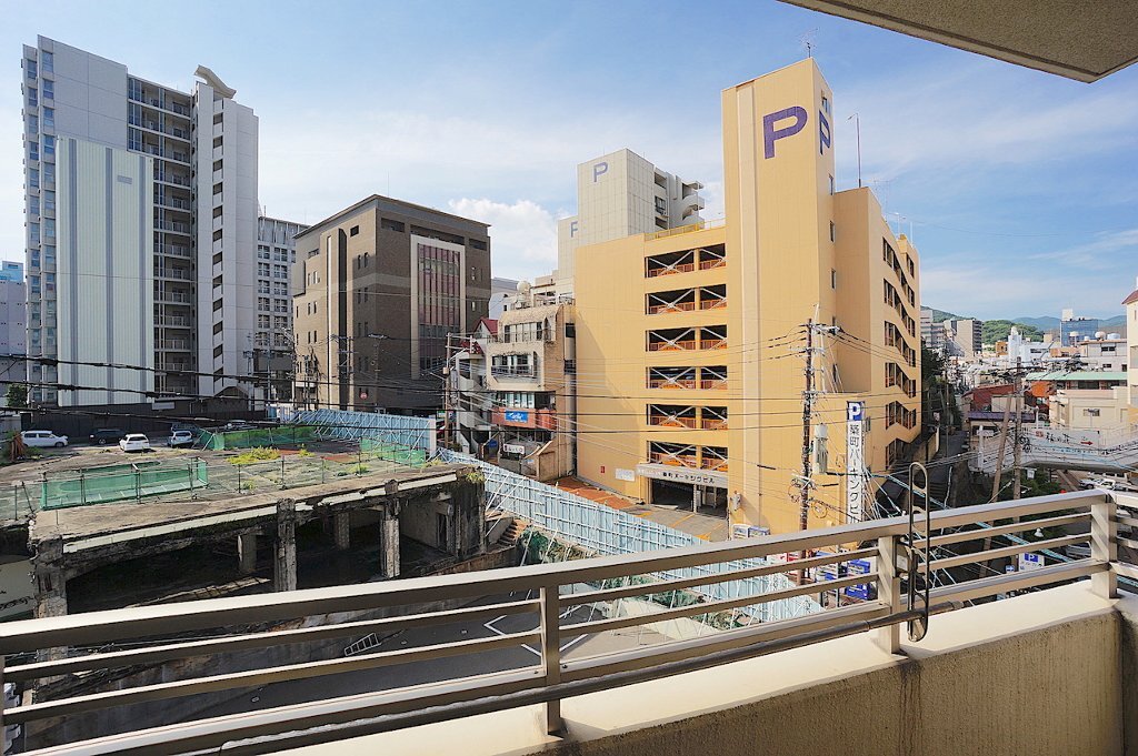 拡大写真：長崎市築町 4階402の眺望