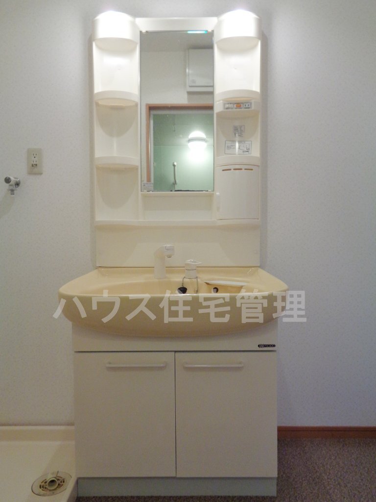 拡大写真:高槻市大冠町2丁目 2階202の洗髪洗面化粧台