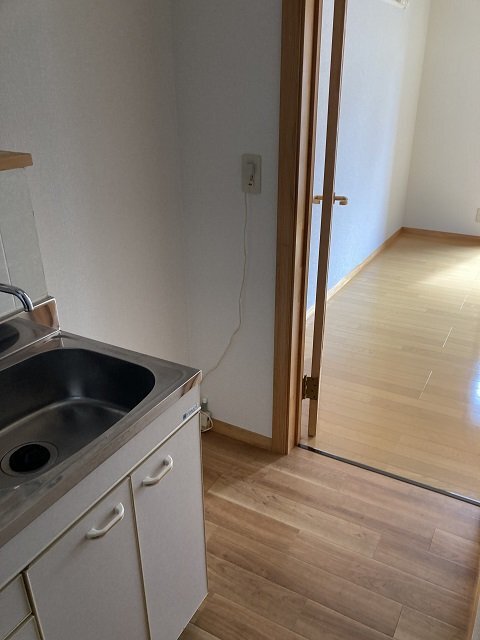 拡大写真：山形市宮町４丁目 1階102の冷蔵庫置き場