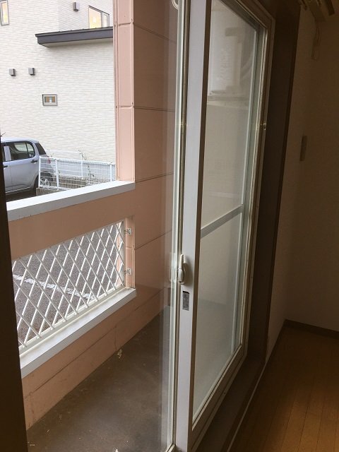 拡大写真：山形市千歳１丁目 1階102のベランダ