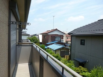 拡大写真:日野市日野台5丁目 2階202のベランダ(イメージ)