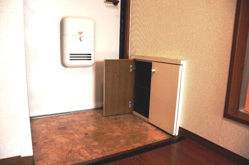 拡大写真：倉敷市松島 3階305のシューズボックス
