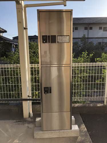 拡大写真：福山市東川口町３丁目 2階201の宅配ボックス
