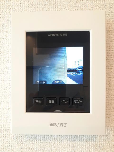 拡大写真:エクイティⅡ 2階201のカメラ付インターホン