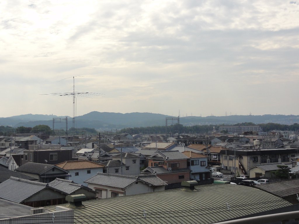 拡大写真：城陽市富野西垣内 6階608の眺望