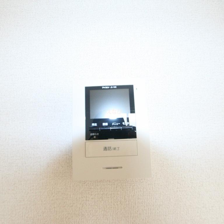 拡大写真：グラシオッソ 2階204のカメラ付インターホン