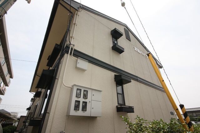 拡大写真：宮脇ハイツ　 2階202の外観写真（昼）