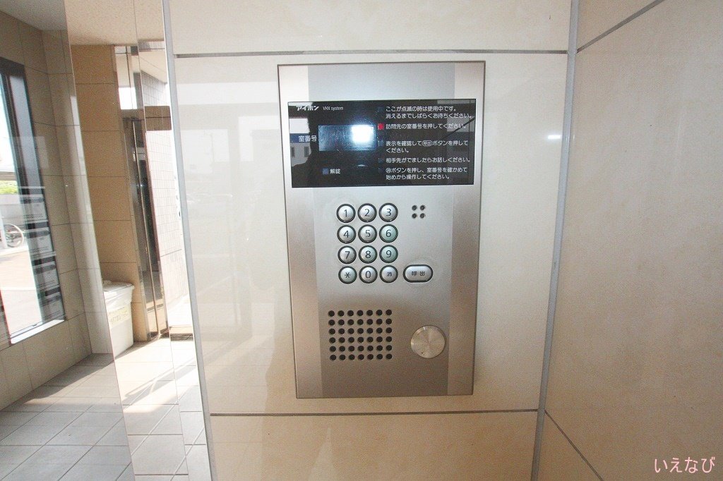 拡大写真:高松市林町 3階302のセキュリティ