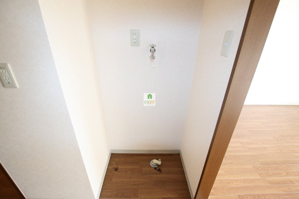 拡大写真：ディアス中塚　B棟 2階205の洗濯機置場