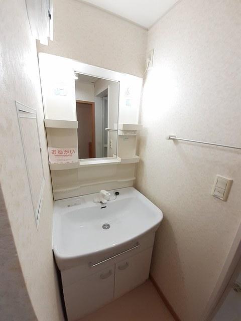 拡大写真:丸亀市津森町 1階203の洗面