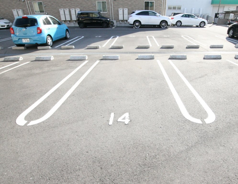 拡大写真：クラール鬼無C 1階104の共有部分