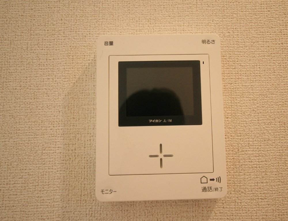 拡大写真:クラール鬼無C 1階104のカメラ付インターホン