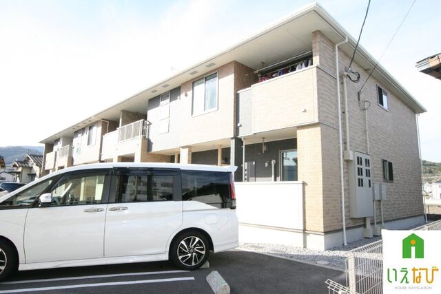 拡大写真：クラール鬼無C 1階104の外観写真（昼）