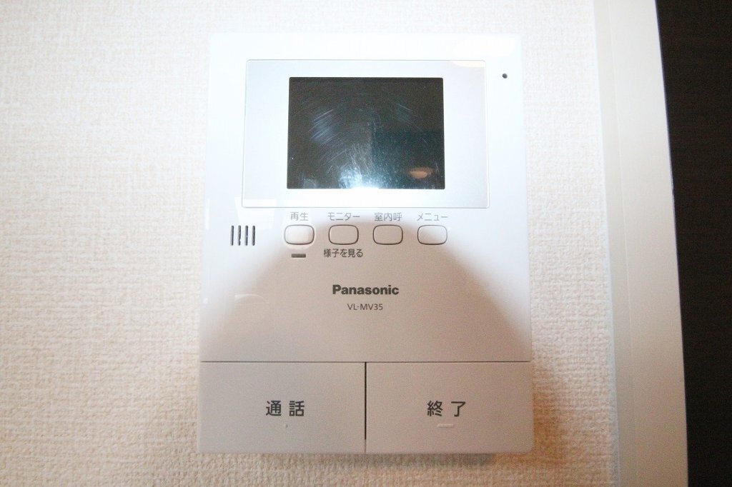 拡大写真:高松市太田上町 2階201のカメラ付インターホン