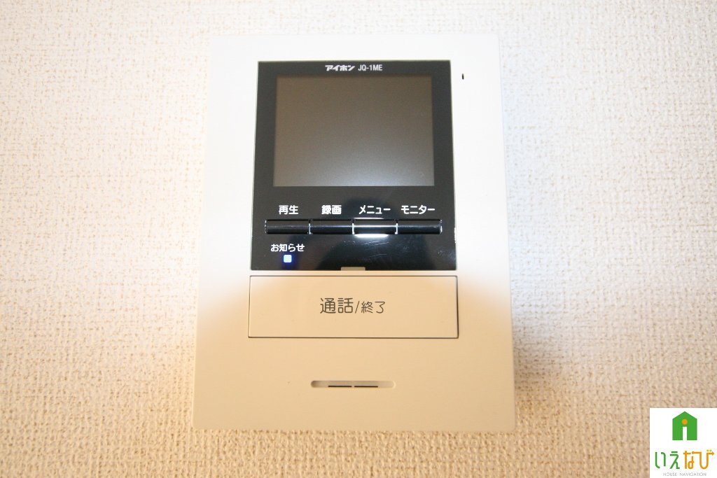 拡大写真：高松市国分寺町新居 1階101のカメラ付インターホン