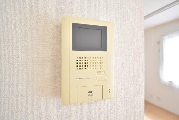 拡大写真:サンハイツ大麻B 2階205のセキュリティ