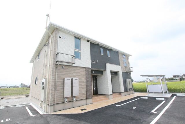 拡大写真：高松市下田井町 2階201の外観写真（昼）