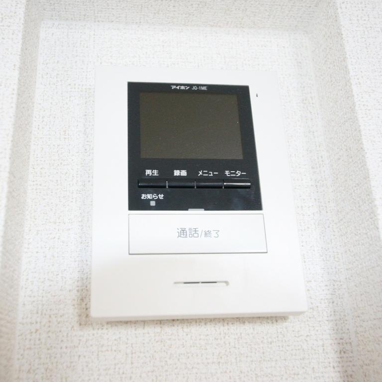 拡大写真：高松市林町 2階204のカメラ付インターホン