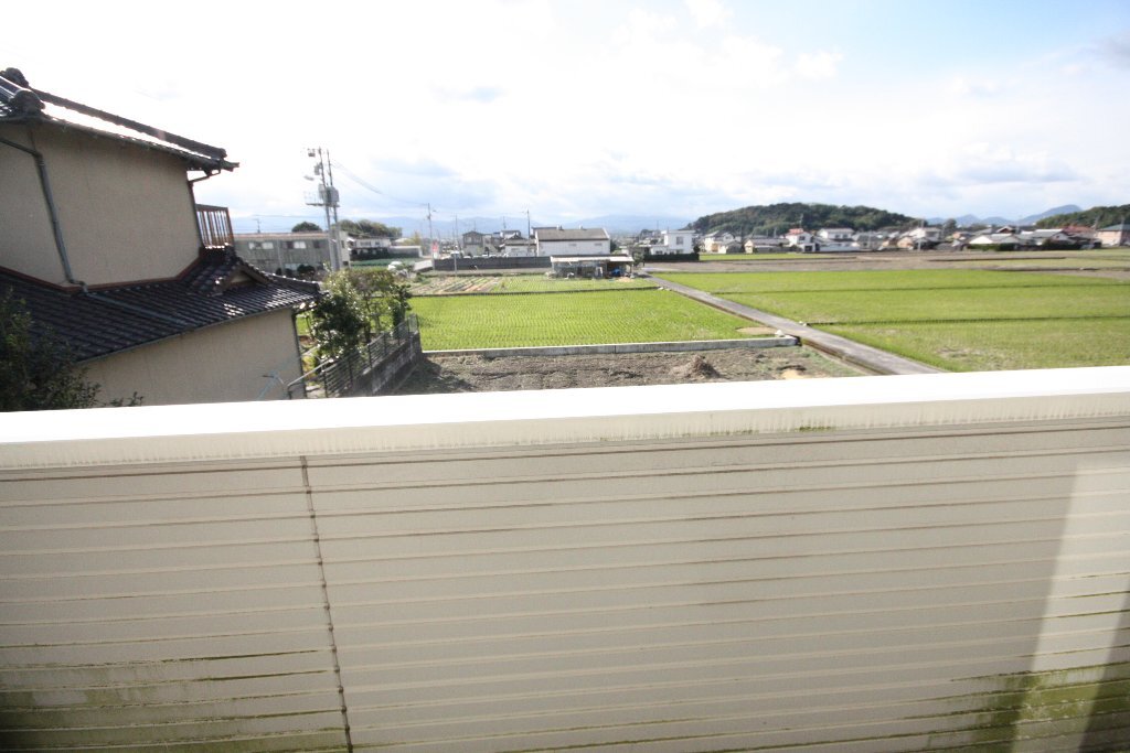 拡大写真：パストラル川部B 2階201のベランダ