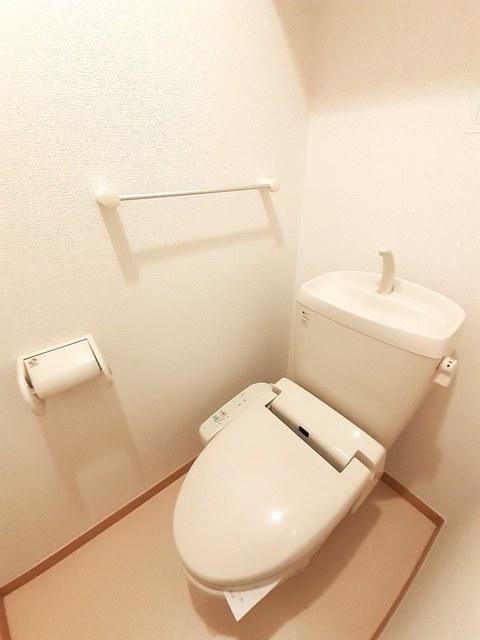 拡大写真：観音寺市三本松町１丁目 2階201のシャワー付トイレ