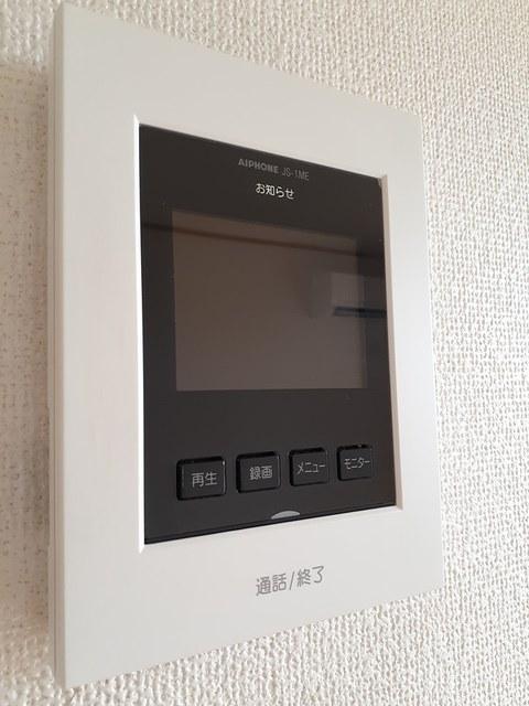拡大写真：観音寺市三本松町１丁目 2階201のカメラ付インターホン