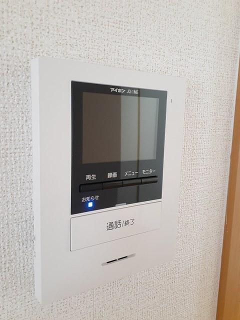 拡大写真:サン・フィールドB 2階203のセキュリティ
