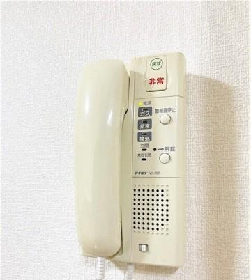拡大写真:高松市鹿角町 2階208のセキュリティ
