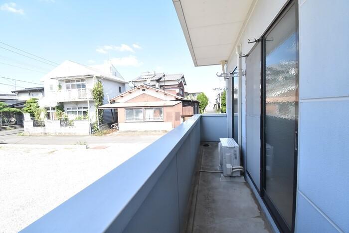 拡大写真：観音寺市植田町 1階1-1のベランダ