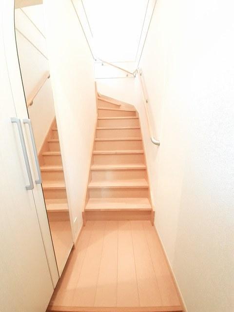 拡大写真:三豊市三野町下高瀬 2階201の廊下