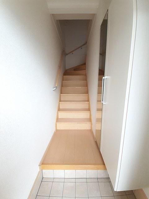 拡大写真：三豊市三野町下高瀬 1階202の玄関