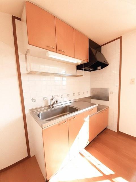 拡大写真:メゾン青山 B 2階201のキッチン