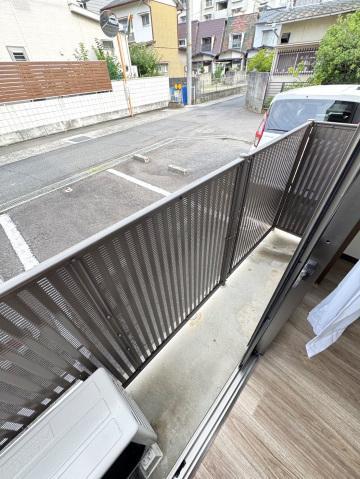 拡大写真:高松市木太町 2階201のベランダ
