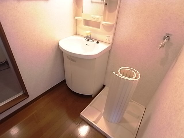 拡大写真：新栄プロパティ羽曳が丘 3階301の洗面