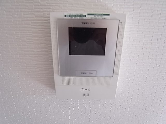 拡大写真：ビィラソレイユ 2階206のカメラ付インターホン