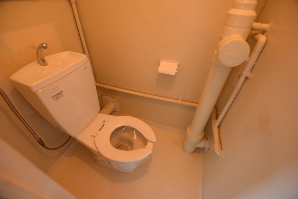 拡大写真：ビレッジハウス法善寺 4階2-409のトイレ