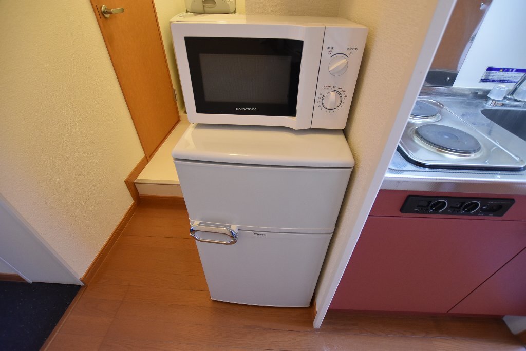 拡大写真：レオパレスラ・フォーレⅡ 2階202の冷蔵庫
