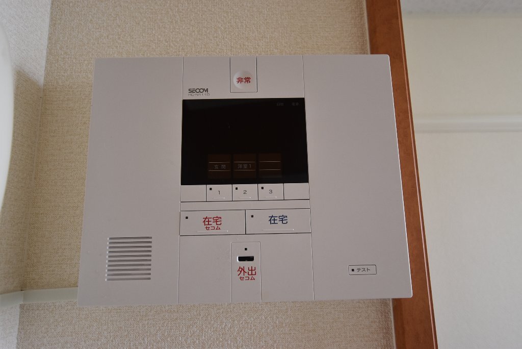 拡大写真：レオパレスラ・フォーレⅡ 2階202のセキュリティ