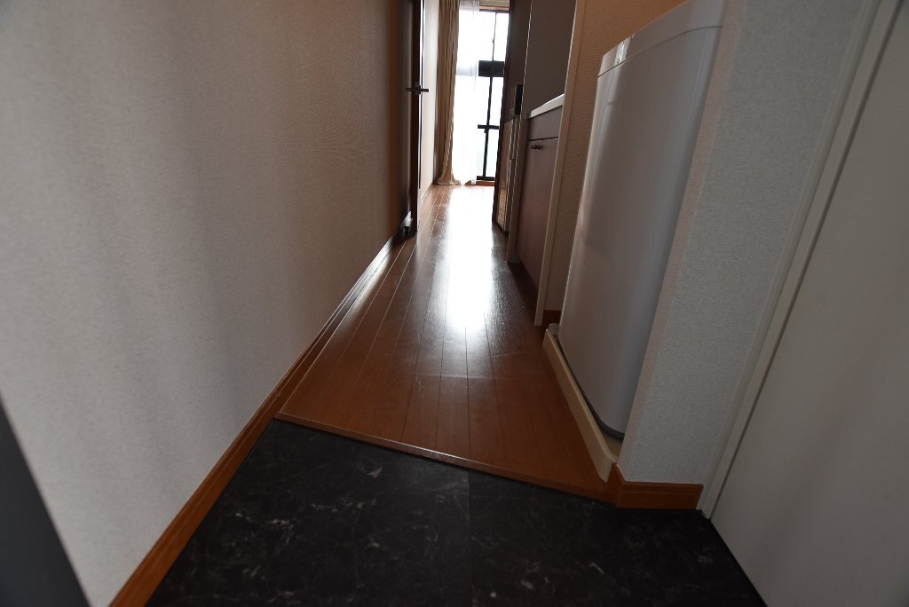 拡大写真：レオパレスエクセラ 1階207の玄関
