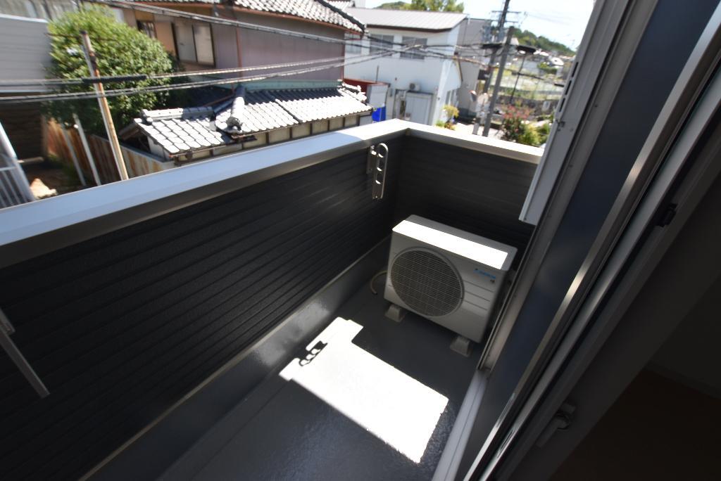 拡大写真：F+style藤井寺林2号館 206のベランダ