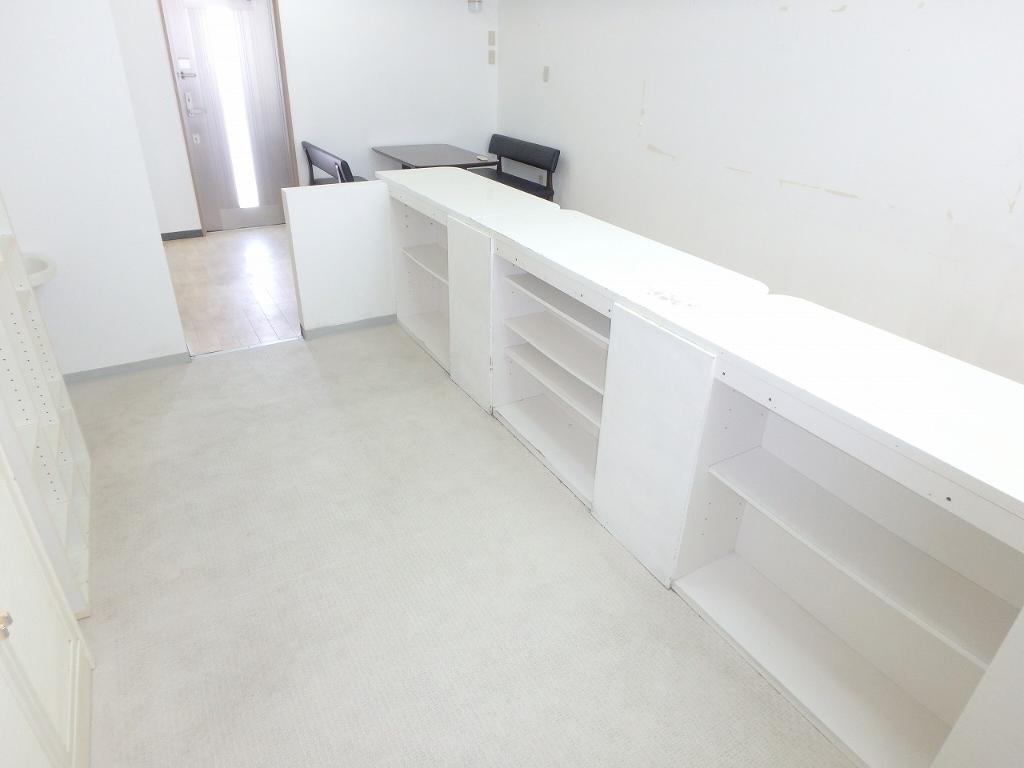 拡大写真:長屋大西テナント学校前 1階2のカウンター