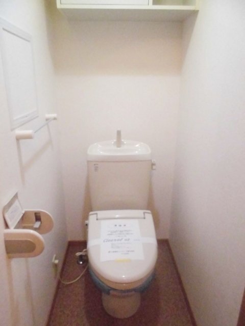 拡大写真：マウンテンビュー池田 2階202のトイレ